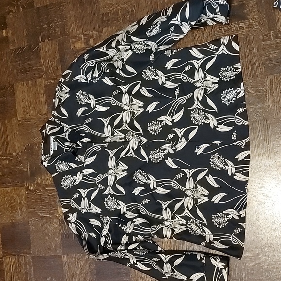 Floral print silk pant set - Picture 2 of 11